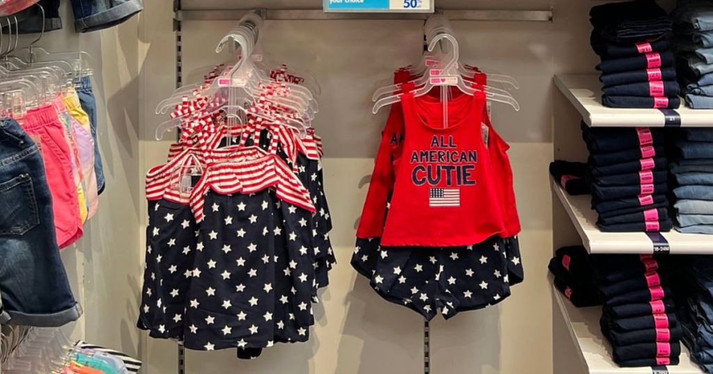 The Children's Place Girls 4th of July Outfits