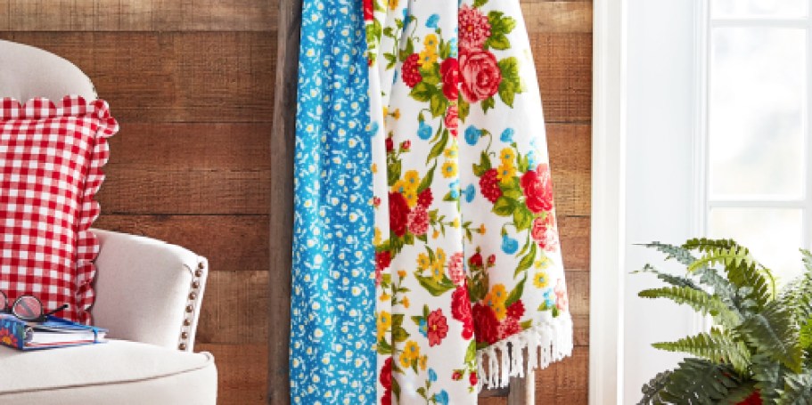The Pioneer Woman Reversible Throws Only $8.99 on Walmart.com (Regularly $15)