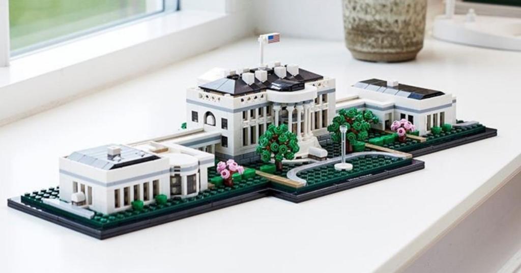 lego architecture the white house collection set