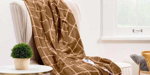Threshold Heated Throws from $21.75 on Target.com (Regularly $29) | Last-Minute Gift Idea