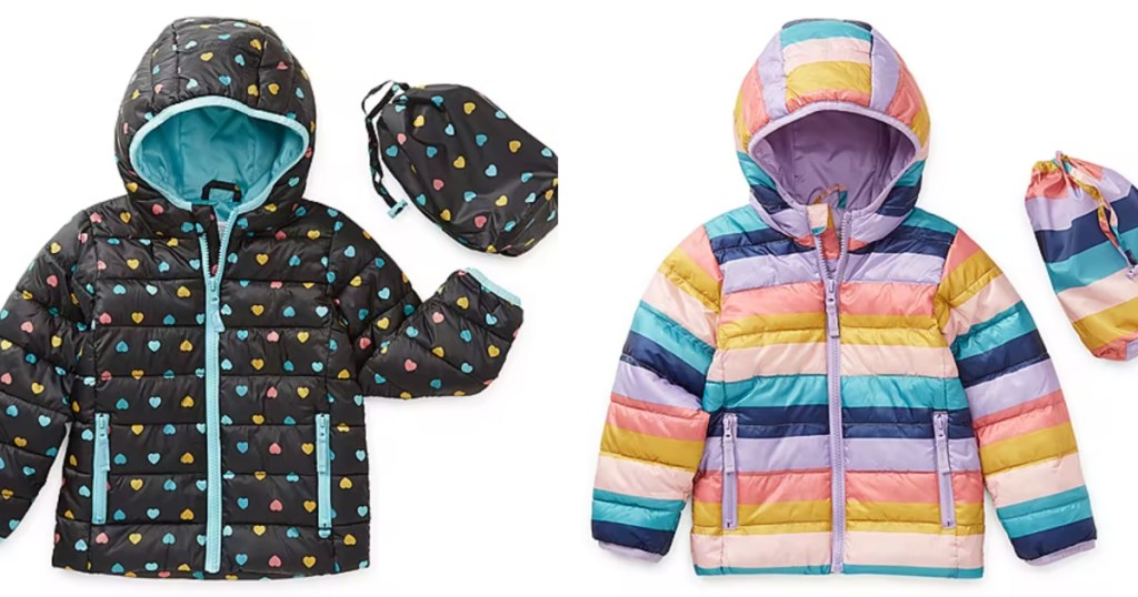 Okie Dokie Toddler Packable Puffer Jackets