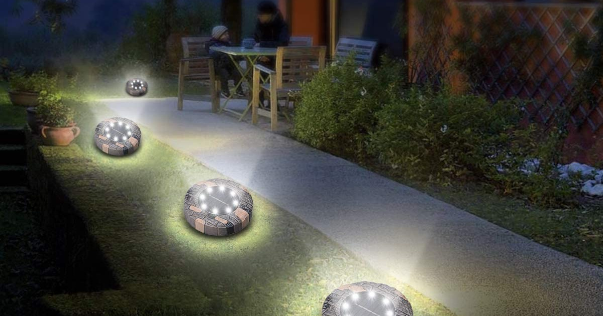 solar powered driveway lights