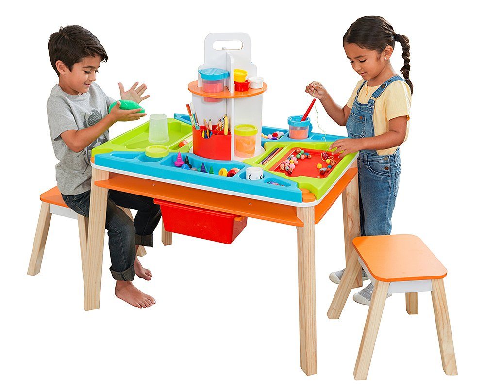 Ultimate Creation Station with kids playing