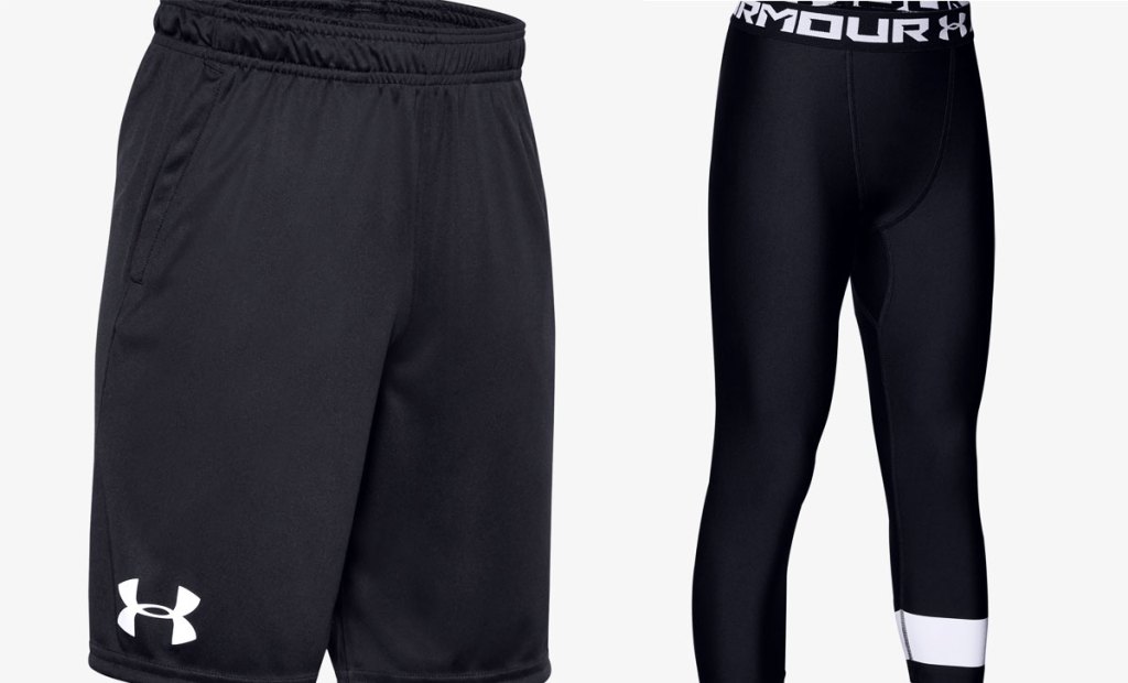 two under armour boys bottoms