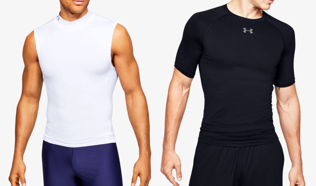 two under armour mens tops