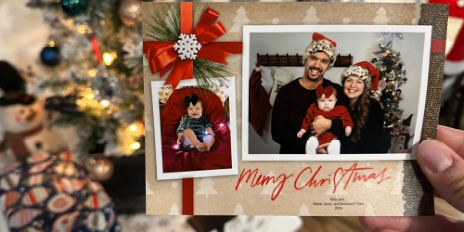 Walmart Custom Christmas Cards from 39¢ w/ Free Same-Day Pickup!