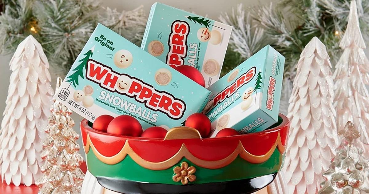 Whoppers Snowballs 12-Pack Only $11 Shipped on , Just 92¢ Per Box