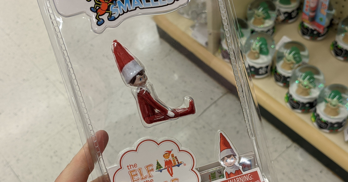 small elf on the shelf