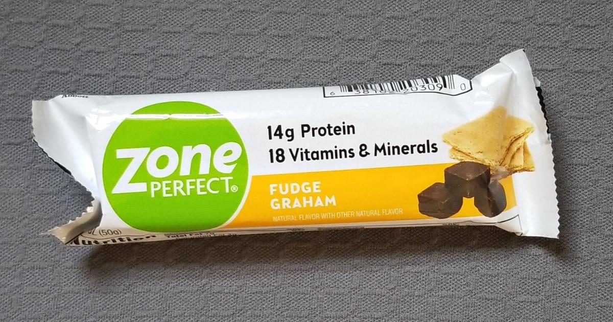 ZonePerfect Fudge Graham Protein Bars 18-Count Box