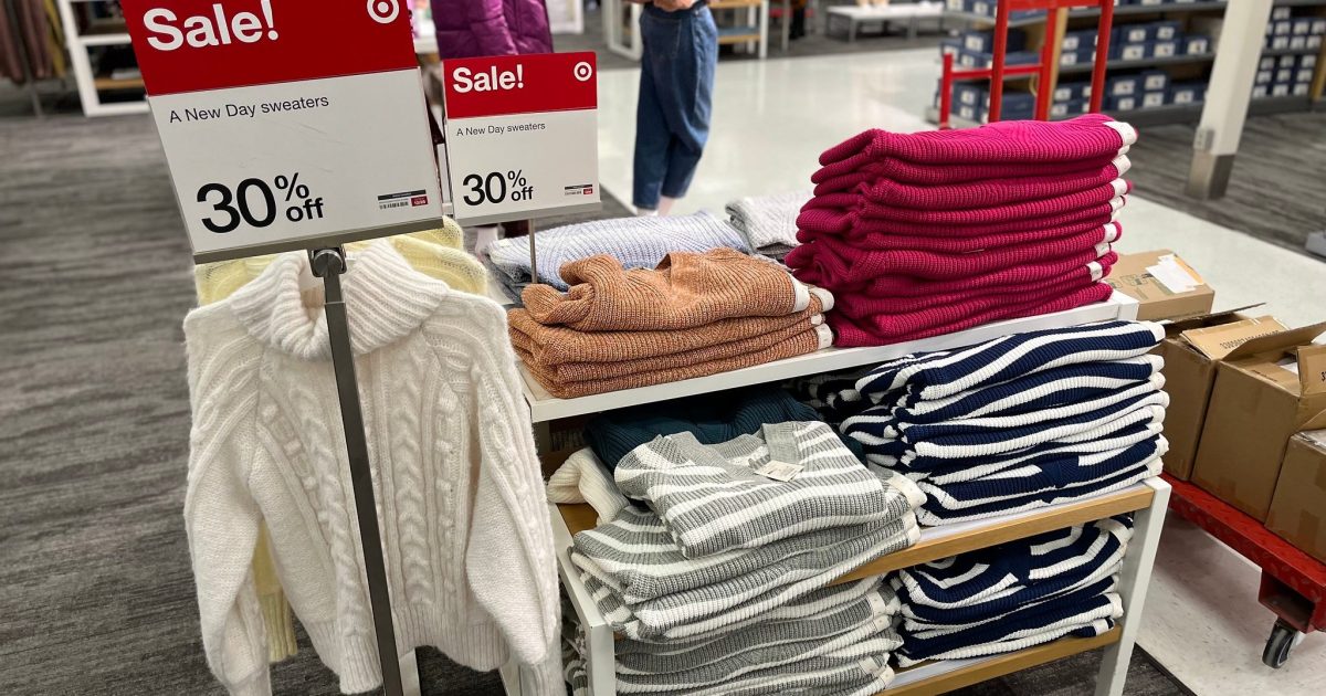 target sweaters