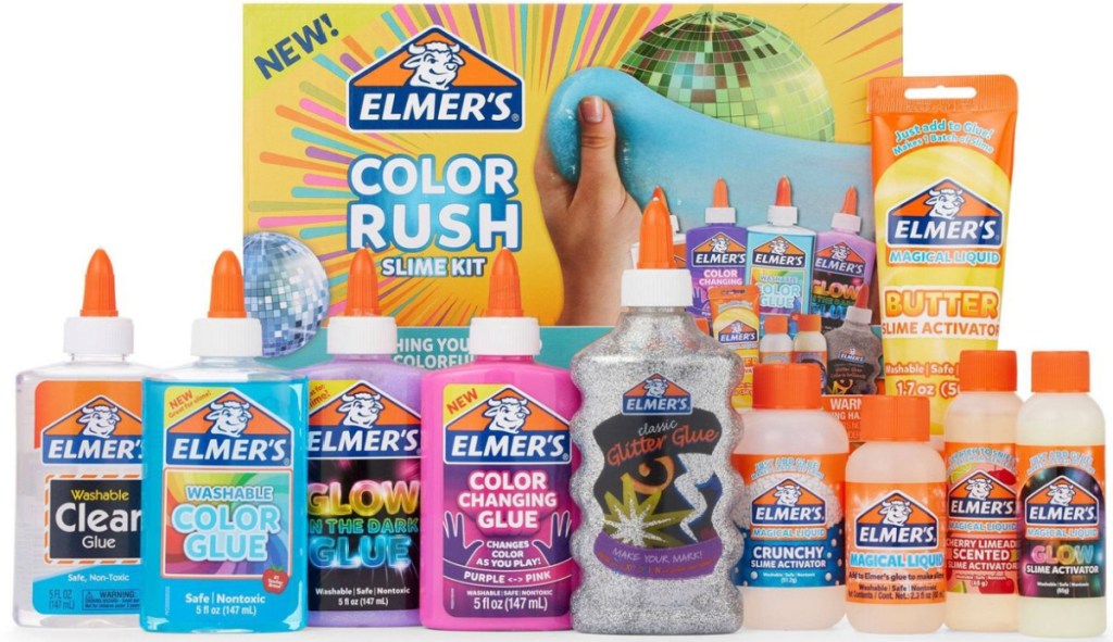 Elmer's Color Rush Slime Kit