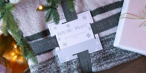 Barefoot Dreams CozyChic Blanket Only $51.82 Shipped on QVC.com (Regularly $130)