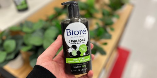 Bioré Deep Pore Charcoal Face Wash Only $4 Shipped on Amazon
