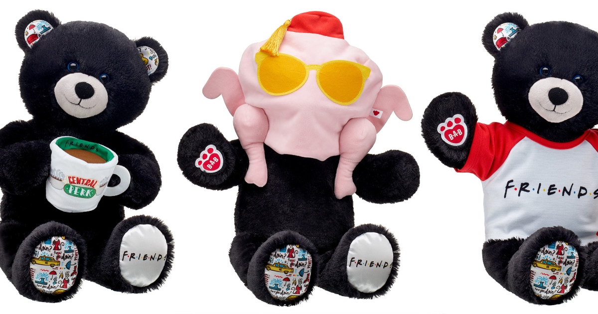 3 Friends-inspired stuffed bears