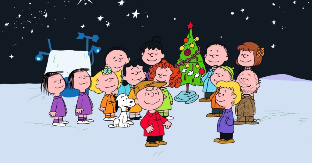 Peanuts Gang at Christmas