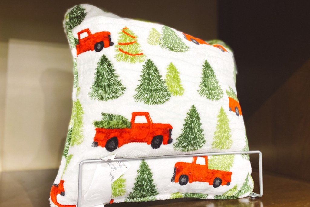 cuddl duds pillow christmas trees