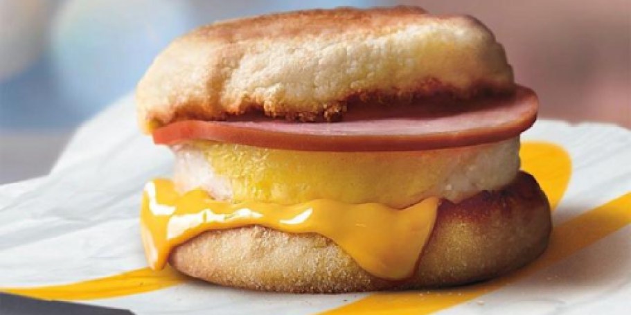 $1 McDonald’s Egg or Sausage McMuffins – Today Only!