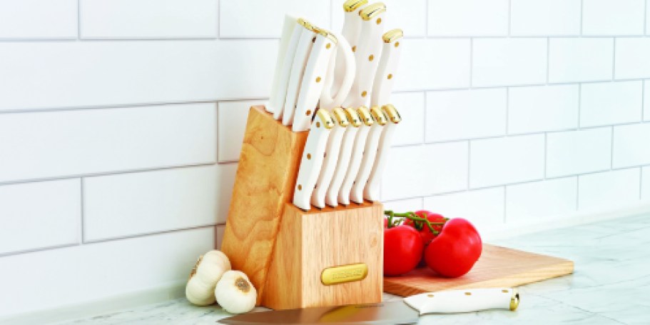 Farberware 15-Piece Stainless Steel Knife Block Set Only $30.49 Shipped for Amazon Prime Members (Reg. $70)