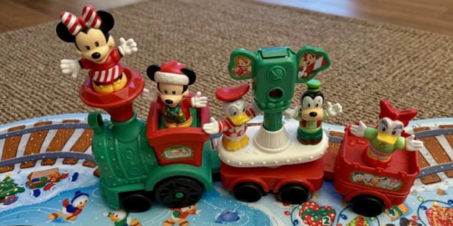 Little People Disney Christmas Train Just $37 Shipped on Amazon (Reg. $45)