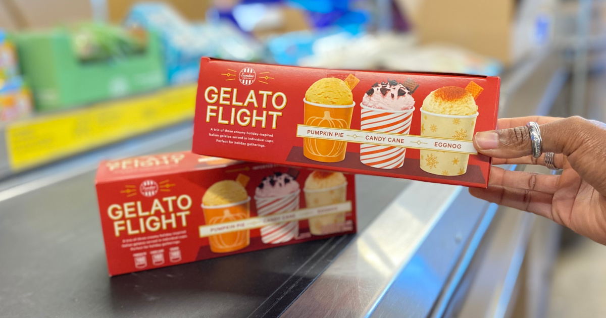 gelato flight ALDI