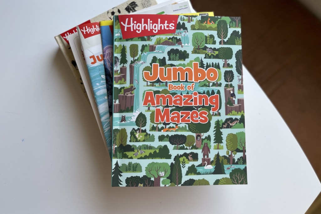 highlights jumbo book of mazes