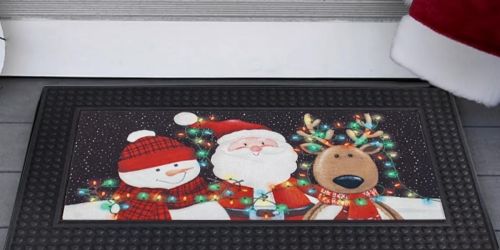 Holiday Doormats w/ Lights & Music Only $16.99 on Kohl’s.com (Regularly $40)