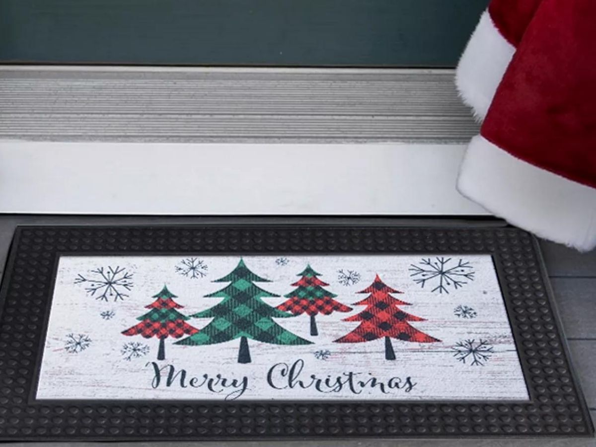 Merry Christmas doormat