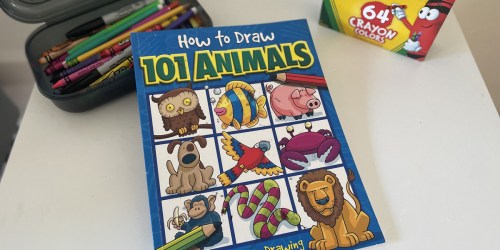 How to Draw 101 Animals Paperback Book Only $3.29 on Amazon (Regularly $5)