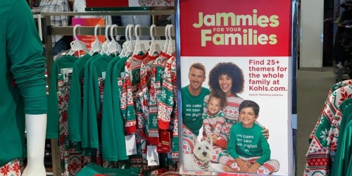Matching Family Pajamas from $9 on Kohls.com (Regularly $22) | Early Black Friday Deal