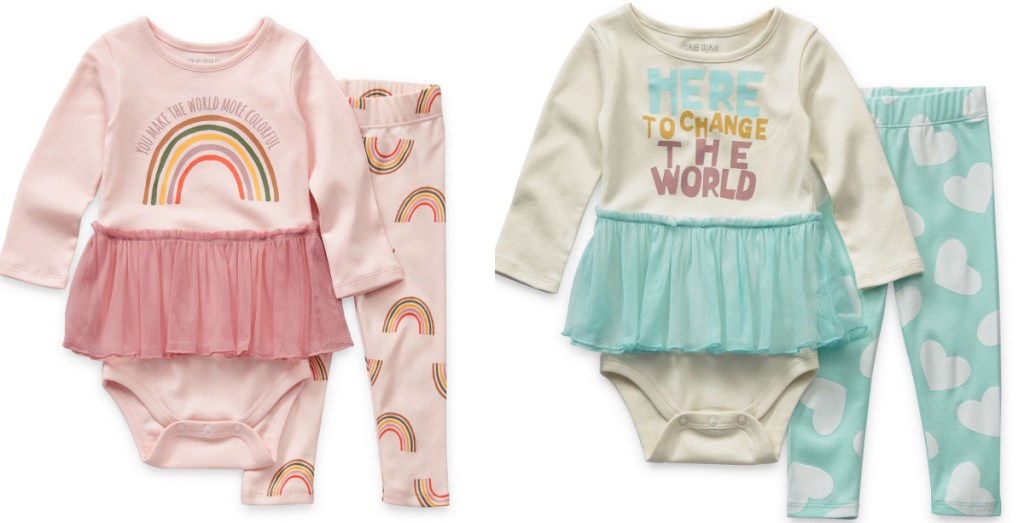 baby girls 2-piece apparel sets