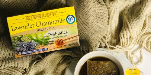Bigelow Herbal Tea 120-Count Boxes Only $7.54 Shipped on Amazon | Probiotics, Chamomile, & More