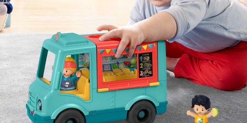 Up to 50% Off Fisher Price Little People Vehicle Sets on Amazon