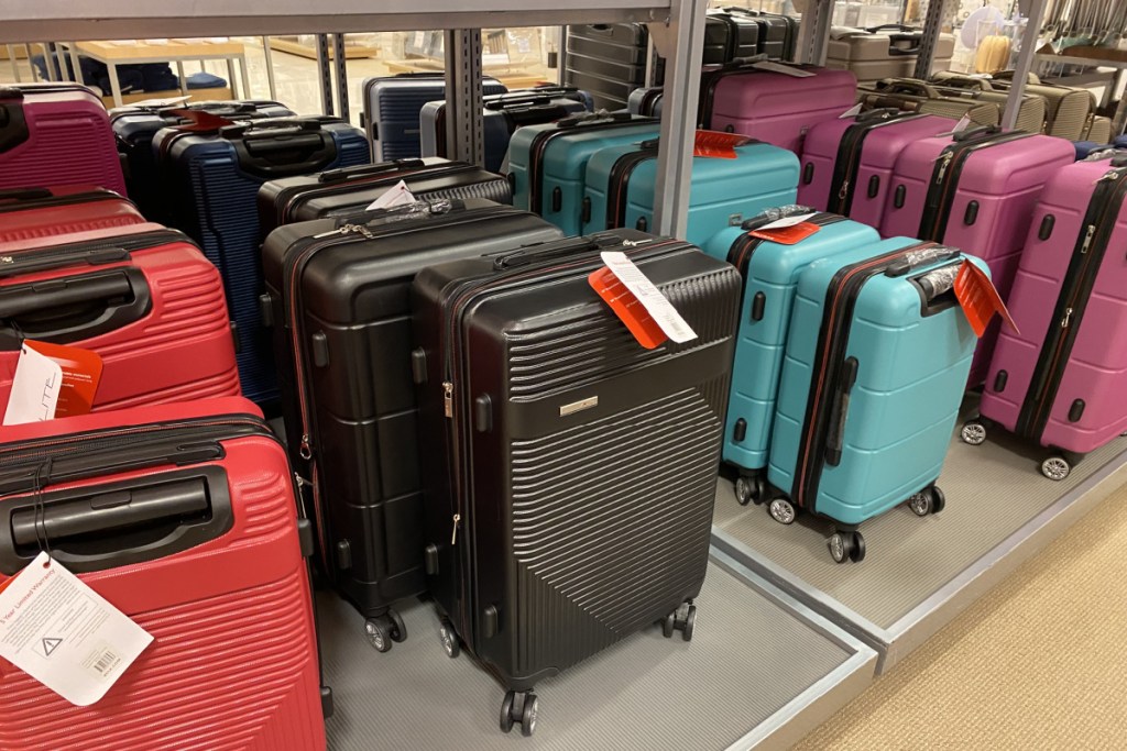 luggage sets at BELK in store