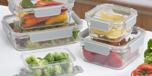 Mainstays Food Storage 5-Pack Just $11 on Walmart.com | Leakproof & BPA-Free