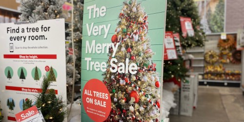 50% Off Artificial Christmas Trees at Michaels | Prices from $9.99 (In-Store & Online)