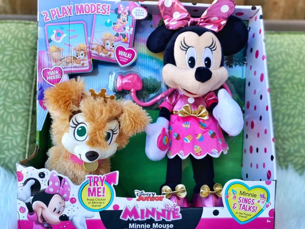 minnie mouse dog toy