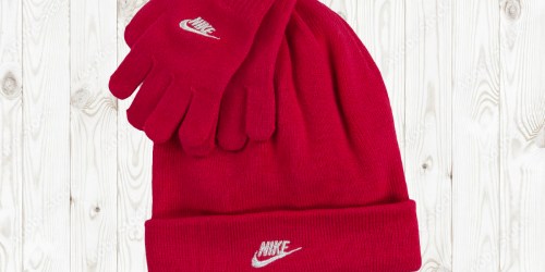 Nike Kids Beanie & Gloves Set Only $9.60 on Macy’s.com (Regularly $24)