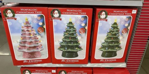 Mr. Christmas Ceramic Pre-Lit 16″ Tree Just $18.75 on Walmart.com