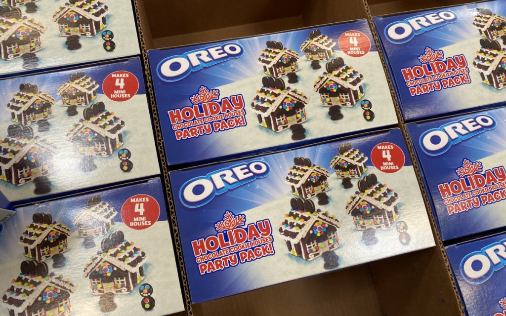 oreo holiday cookie house packs