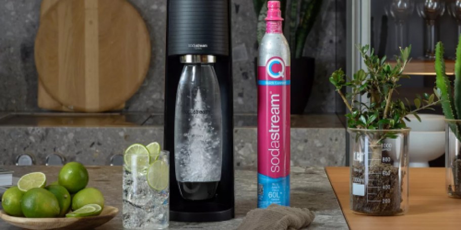 Up to 45% Off Amazon Prime Day SodaStream Sparkling Water Makers & Bundles