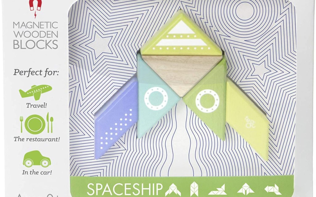 spaceship-blocks مجموعات كتل البناء المغناطيسية من Tegu تبدأ من 16.99 دولارًا أمريكيًا ويتم شحنها لأعضاء Amazon Prime