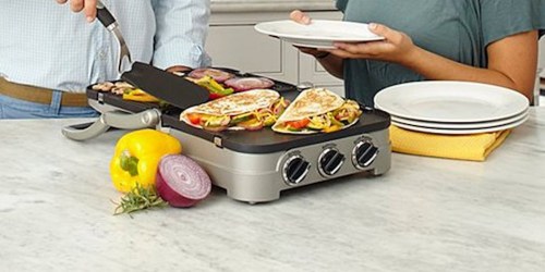 Cuisinart Stainless Steel Nonstick Griddler Only $79.99 on Zulily.com (Regularly $145)