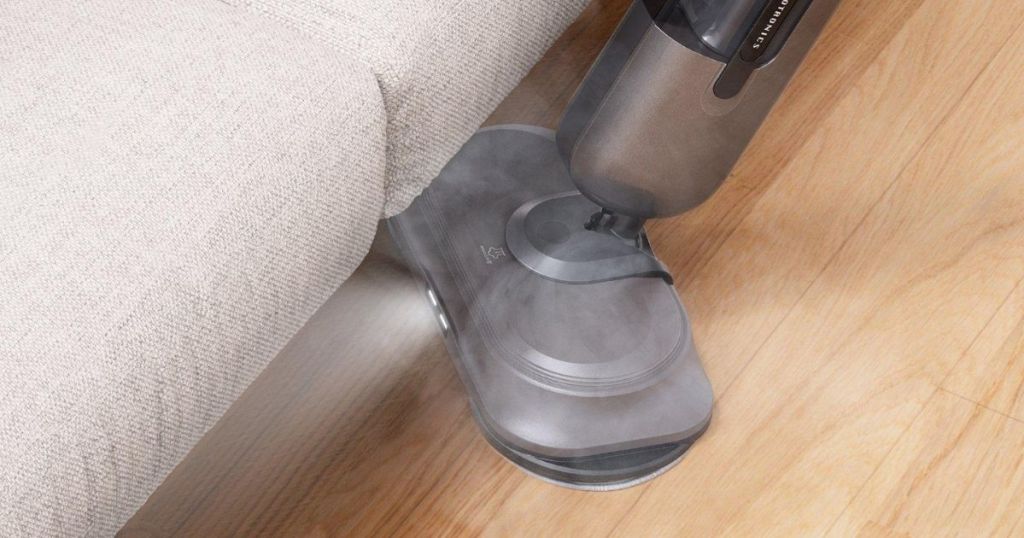 Taotronics steam mop cleaning under couch