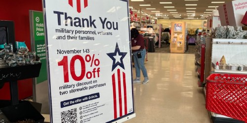 10% Off Target Coupon for Military Members, Veterans & Families | Ends Today