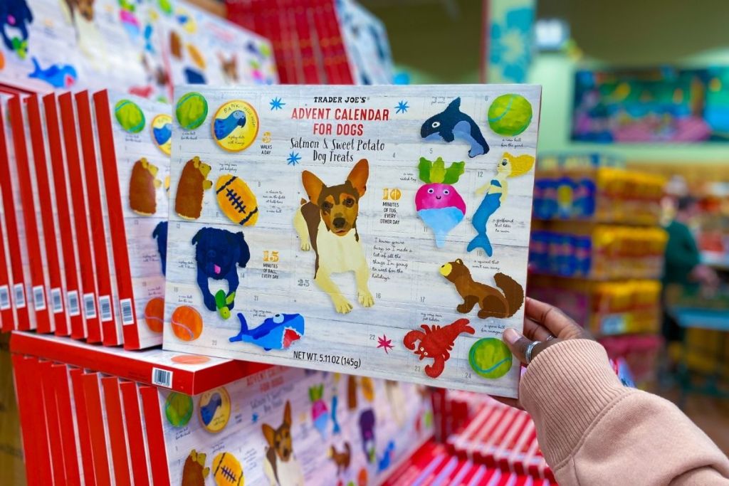 Trader Joe's advent calendar for dogs