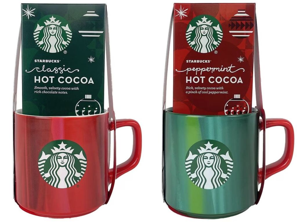 Starbucks Mug with Hot Cocoa Sets