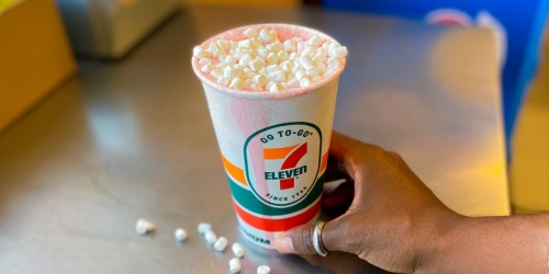 7-Eleven’s Limited Edition Winter Wonderland Hot Cocoa Is Now Available – And It’s Pink!