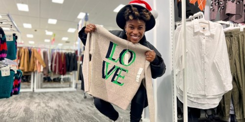Women’s Pullover Sweaters & Cardigans from $12 at Target (In-Store & Online)