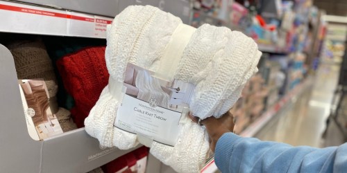 Cable Knit Throws Only $14.99, Mini Cast Iron Cookware Only $5.99 & More ALDI Finds