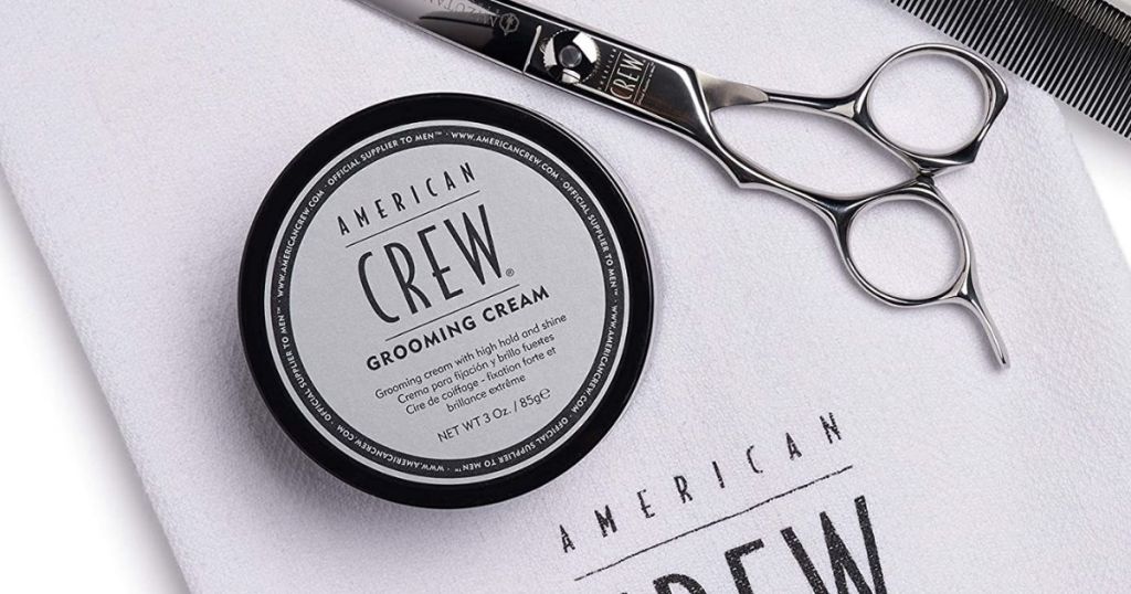 american crew grooming cream with scissors